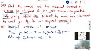 #CBSE 8TH MATHS#COMPARING QUANTITIES#EXERCISE 8.3-PROBLEMS 7,8#SOLUTIONS ON COMPOUND INTEREST-CLASS8