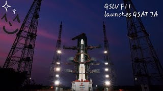 Onboard Camera view of GSLV MK2 F11 | Puts GSAT 7A  in Super Geo-transfer orbit | #Isro #GSLV #TnR