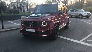 Arab Owned Mercedes G63 AMG Brabus Luxury SUV In London, Walk Around & Acceleration | Watch Da kargo