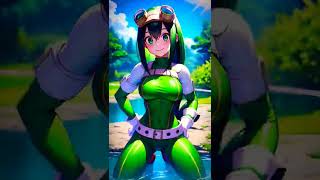 Tsuyu Asui of " My Hero Academia "🔥 #anime #art #ai