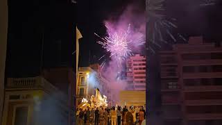 #religion #religiosa #tradicioncatolica #fuegosartificiales #procesión #virgenmaria #rosario #fe