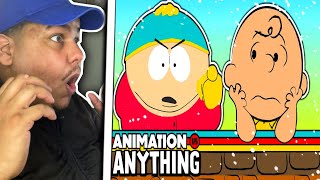 Eric Cartman vs Charlie Brown - Rap Battle! (ANIMATION VS ANYTHING: CH. III) (REACTION)