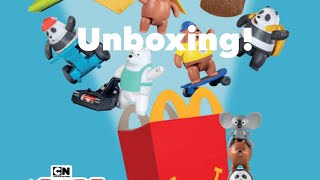 Unboxing panda’s toy from McDonald! In Indonesia 🇮🇩