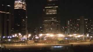 BUENOS AIRES NOCTURNO ILUMINADO / Llegada del buque ELADIA ISABEL a PUERTO MADERO