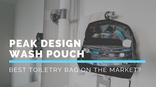 Is the Peak Design WASH POUCH the best toiletry bag in the market? | The Travel Line