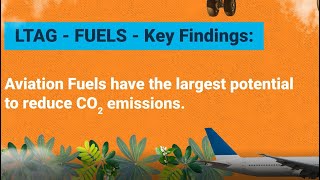 International aviation achieving net zero by 2050: Fuels