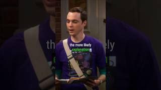 TBBT S02E19 | Sheldon - The more likely explanation #shorts