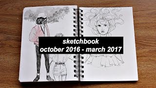 sketchbook tour // oct. 2016 - mar. 2017