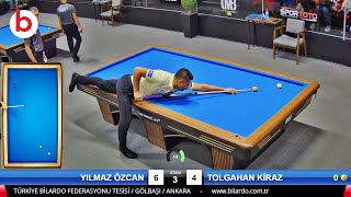 TOLGAHAN KİRAZ vs YILMAZ ÖZCAN | FINAL GROUP | 3 Cushion Billiards Championship STAGE 2 -A- 2024