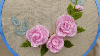 The Wool Rose Embroidery Trick That's Changing Everything