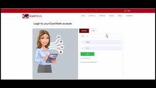 Login and Credential Management - EazeWork HRMS