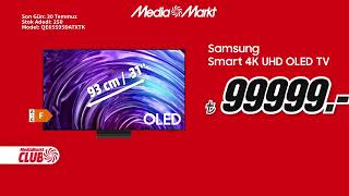 MediaMarkt CLUB üyelerine özel SAMSUNG 65 inç 164 Ekran Uydu Alıcılı Smart 4K UHD OLED TV 99.999 TL!