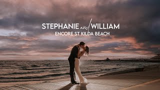 Stephanie & William @Encore St Kilda Beach