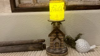 Unique Church Candle Holder