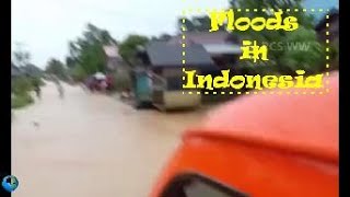 Severe Floods hits Java, Indonesia