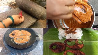 😋🐟அம்மியில் அரைத்த காரசாரமான  மீன் வறுவல் 😋😋 #fishfry  #homemade #fish #video