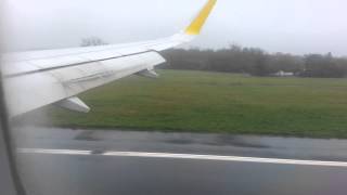 VUELING / A320 / brutal landing in Nantes from Barcelona