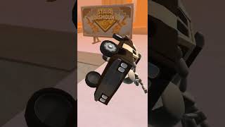 Turbo Dismount Epic Stunt Fail #2 #shorts #gaming #turbodismount #subscribe