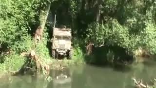 m998 Humvee forwarding water deepest ever seen