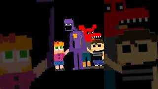 FNaF- la familia Afton antes y después :v #shorts #fivenightsatfreddys #aftonfamily