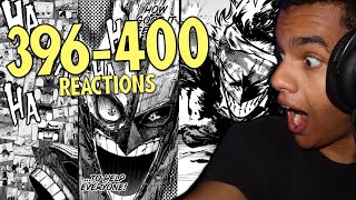 MY HERO ACADEMIA CHAPTERS 396-401 REACTIONS!