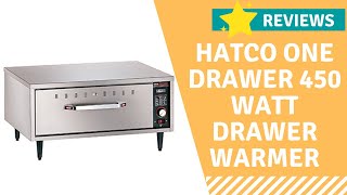 Hatco HDW-1 One Drawer 450 Watt Freestanding Standard Drawer Warmer Overview