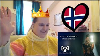 My Reaction ,,Queens To Kings'' By Alessandra (Norway) Eurovision 2023