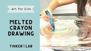 How to Make Melted Crayon Art