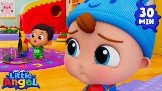 Baby John's First Day At School! | Baby John’s Playtime Songs & Nursery Rhymes | Little Angel