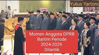 Monenteom Pelantikan Anggota DPRD  2024-2029#pemilu224#parlemen