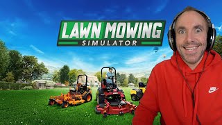 My First Time Playing Lawn Mowing Simulator