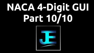 Explained: NACA 4-Digit GUI Part 10/10 [MATLAB]