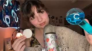 ASMR | Touching and Fixing Your Face (Chaotic Personal Attention With Mouth Sounds, Mic Triggers, +)