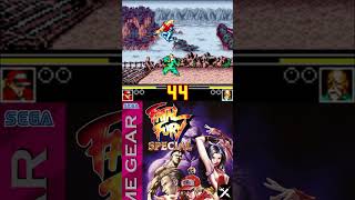 Fatal Fury Special on Game Gear - Sixty Second Reviews #3  #retrogaming #fatalfury #gamegear