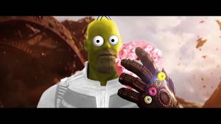 Avengers vs Homer Simpson, Donut War