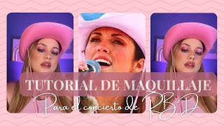 Maquillaje para ir al concierto de RBD como Mia en el Video de Salvame