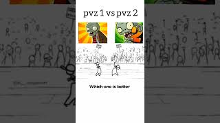 Pvz 2 vs pvz 1 musc #gaming #memes