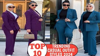 Top 10+ Latest & Trendy Casual Outfit Styles for 2024\Top Casual Outfit Ideas for Ladies Style Tips