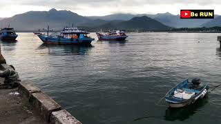 Perahu Nelayan Pelelangan Ikan Terbesar di Trenggalek Pantai Prigi 360