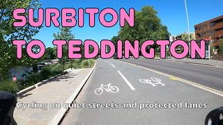 🚲 A beautiful way to cycle from Surbiton to Teddington with zero traffic