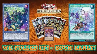 WE PULLED IT !!!! | Dark Magician - Battle of Chaos EARLY BOX OPENING! Yu-Gi-Oh