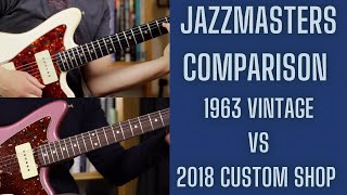 Should I have bought it? 1963 Fender Jazzmaster vs my Custom Shop Jazzmaster