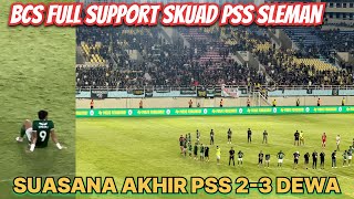 Momen Akhir Kekalahan PSS Sleman vs Dewa United di Manahan 2024