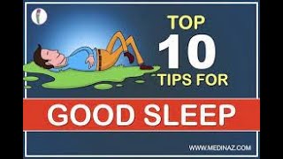 Top 10 tips to sleep when you just can't