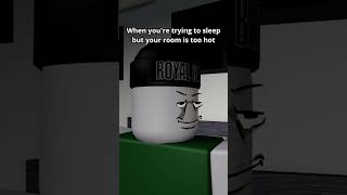 The room is too HOT | Roblox Animation