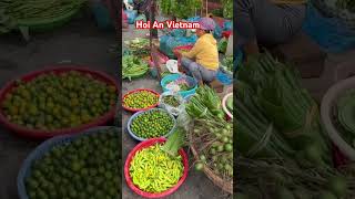 Local Central Wet Market in HoiAn Vietnam #hoian #travelvietnam #hoianvietnam