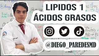 Ácidos Grasos, Estructura y Función  - BIOQUÍMICA