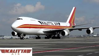 Kalitta Air Classic Boeing 747-222B VOR approach to JFK