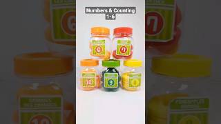 Numbers & Counting 6-10 With Fruits & Vegetables | Educational Videos for Toddlers