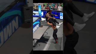 Roman Reigns PowerBombs Jimmy Uso WWE Smackdown Highlights Today #wwe2k23 #shorts #wwe #fagaming